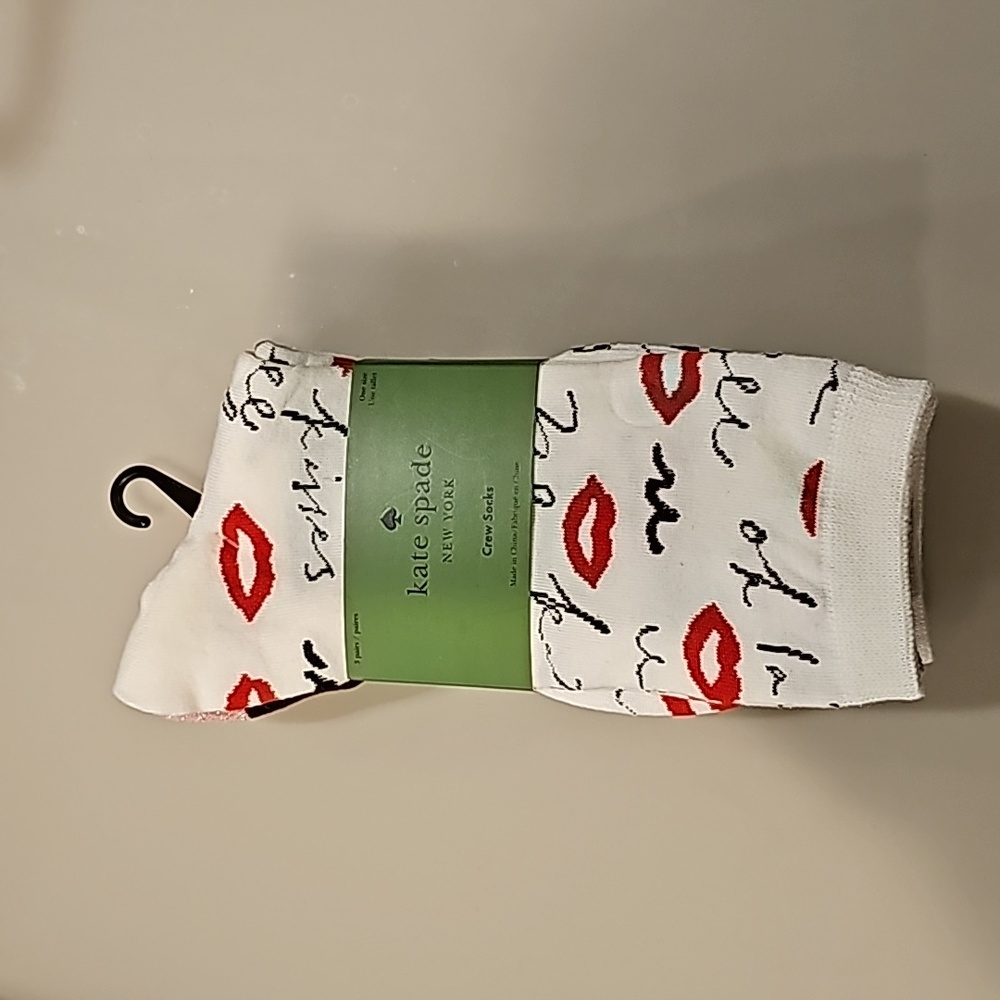 Kate Spade Crew Socks